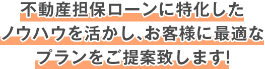 お客様に最適なプランをご提案致します！